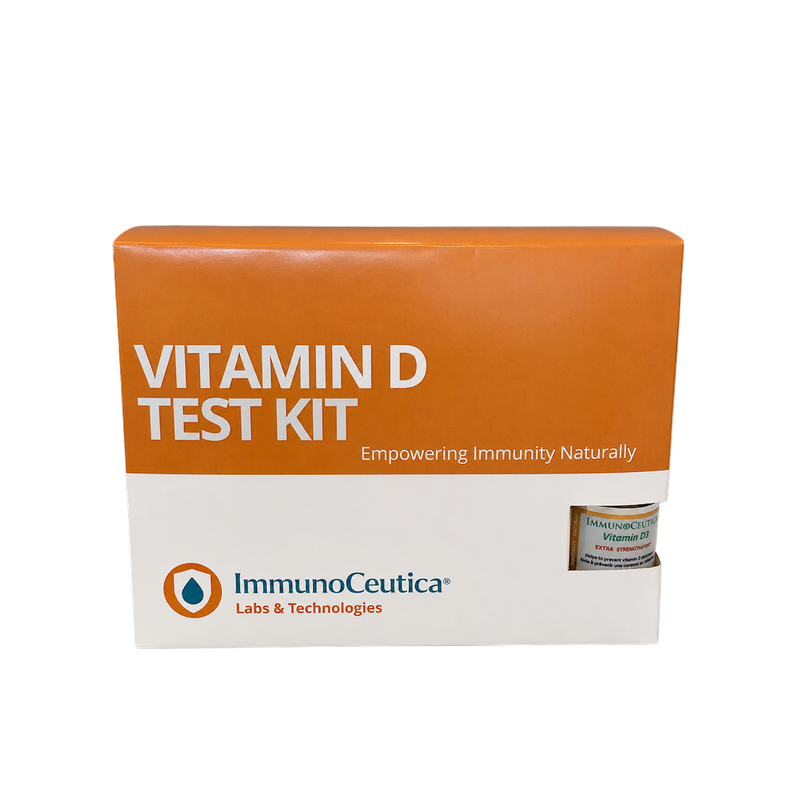 Vitamin D Test Kit + D3 Extra Strength Bundle